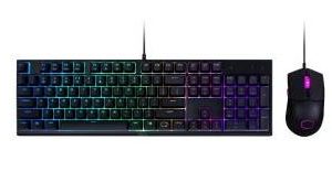 TASTIERA + MOUSE USB GAMING COOLERMASTER MS-110-KKMF1-IT