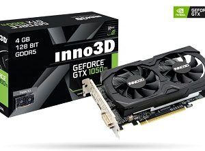 VGA PCI-E 4096MB INNO3D GEFORCE GTX1050 TI TWINX2 N105K-2DDV-M5CM