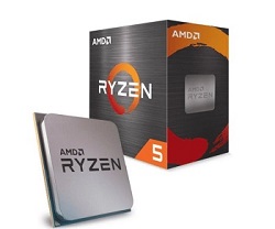 CPU AMD AM4 RYZEN 5 5600X BOX 100-100000065BOX