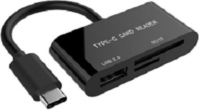 LETTORE CARD TECHMADE TYPE C UHB-CR3-02