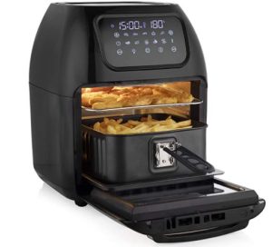 FRIGGITRICE AD ARIA CALDA 10LT FORNO 1800W TRISTAR FR-6964 NERO