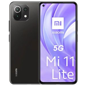 CELLULARE XIAOMI MI 11 LITE 5G 8+128GB TRUFFLE BLACK NEW EDITION ITALIA