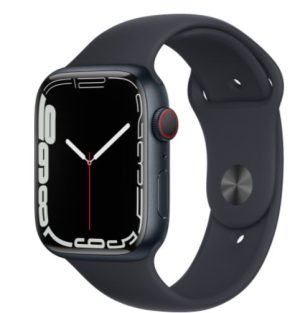 Smartwatch Apple Watch Series 7 45mm Gps+4g Alluminio Mezzanotte