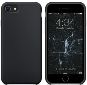 COVER OEM IPHONE 7/8/SE IN SILICONE BLACK