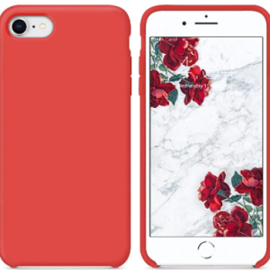 COVER OEM IPHONE 7/8/SE IN SILICONE RED