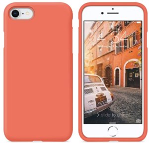 COVER OEM IPHONE 7/8/SE IN SILICONE ORANGE
