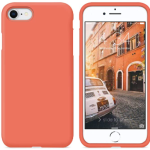 COVER OEM IPHONE 7/8/SE IN SILICONE ORANGE