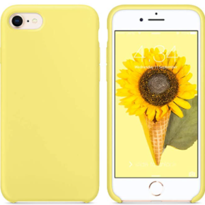 COVER OEM IPHONE 7/8/SE IN SILICONE YELLOW