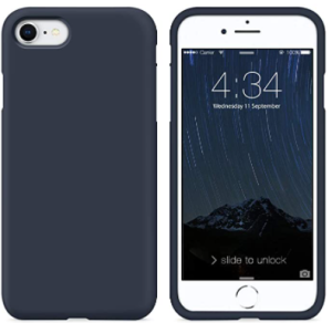 COVER OEM IPHONE 7/8/SE IN SILICONE BLUE