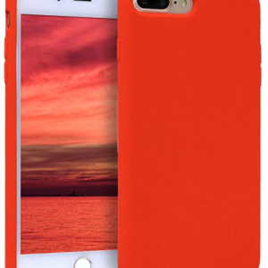 COVER OEM IPHONE 8 PLUS IN SILICONE RED