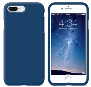 COVER OEM IPHONE 8 PLUS IN SILICONE BLUE