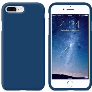 COVER OEM IPHONE 8 PLUS IN SILICONE BLUE