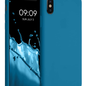 COVER OEM IPHONE X/XS IN SILICONE BLUE