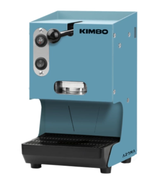 Macchina Da Caffe' Kimbo Metal Pack Con 45 Cialde Azzurro Marechiaro
