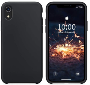 COVER OEM IPHONE XR IN SILICONE BLACK