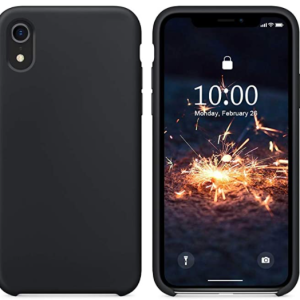 COVER OEM IPHONE XR IN SILICONE BLACK