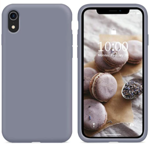 COVER OEM IPHONE XR IN SILICONE GRAY