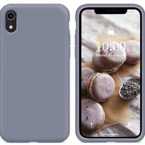 COVER OEM IPHONE XR IN SILICONE GRAY