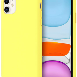 COVER OEM IPHONE 11 IN SILICONE YELLOW