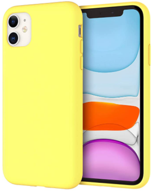 COVER OEM IPHONE 11 IN SILICONE YELLOW