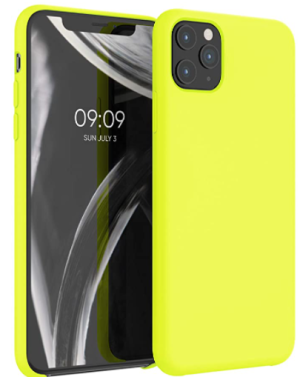 COVER OEM IPHONE 11 PRO IN SILICONE YELLOW