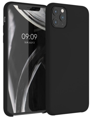 COVER OEM IPHONE 11 PRO MAX IN SILICONE BLACK