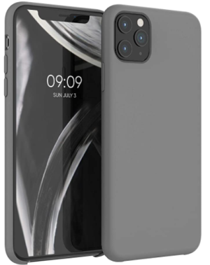 COVER OEM IPHONE 11 PRO MAX IN SILICONE GRAY