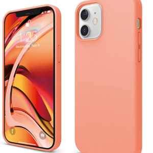 COVER OEM IPHONE 12/12 PRO IN SILICONE ORANGE