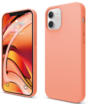 COVER OEM IPHONE 12/12 PRO IN SILICONE ORANGE