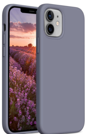 COVER OEM IPHONE 12 IN SILICONE GRAY