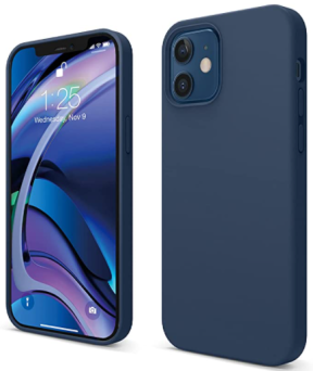 COVER OEM IPHONE 12 IN SILICONE BLUE