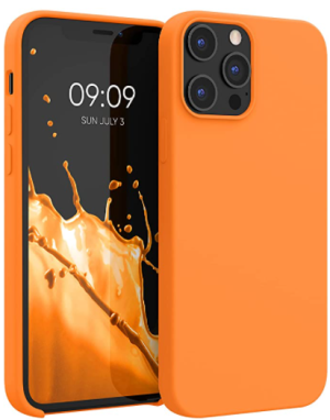 COVER OEM IPHONE 12 PRO IN SILICONE ORANGE