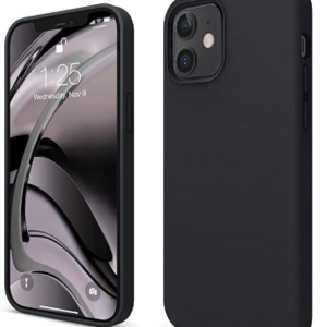 COVER OEM IPHONE 12/12 PRO IN SILICONE BLACK
