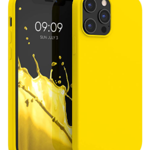 COVER OEM IPHONE 12 PRO IN SILICONE YELLOW