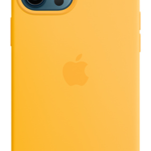 COVER OEM IPHONE 12 PRO MAX IN SILCONE YELLOW
