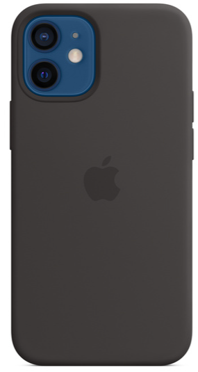 COVER OEM IPHONE 12 MINI IN SILICONE BLACK