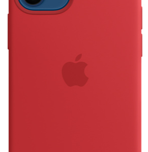 COVER OEM IPHONE 12 MINI IN SILICONE RED