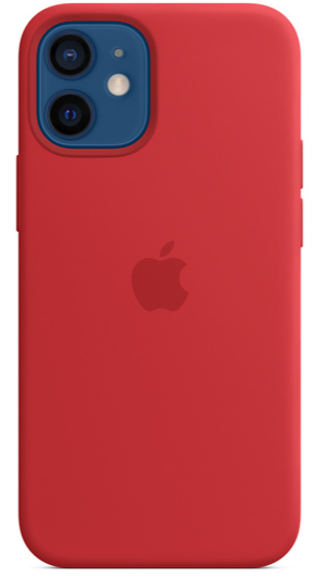 COVER OEM IPHONE 12 MINI IN SILICONE RED