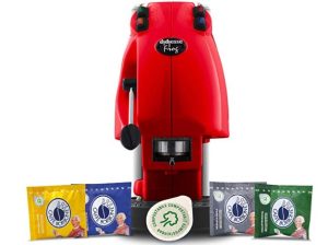 MACCHINA DA CAFFE' DIDIESSE FROG MAGICA EMOZIONE PACK CON 30 CIALDE ROSSO PIENO