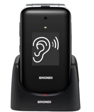 Cellulare Brondi Amico Supervoice Duos Black / Silver Italia