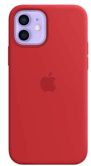 COVER OEM IPHONE 12 MAGSAFE RED