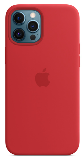 COVER OEM IPHONE 12 PRO MAX MAGSAFE RED