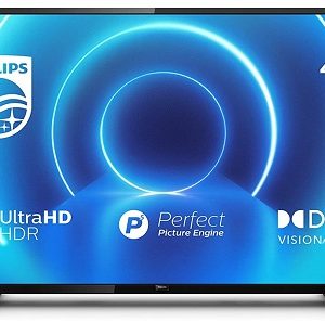 Tv Led 43" Philips 4k 43pus7906/12 Smart Tv Europa Black
