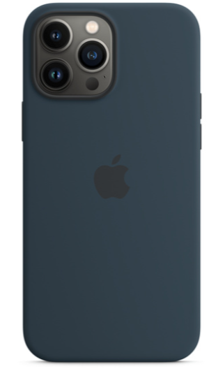 COVER OEM IPHONE 13 PRO IN SILICONE BLUE