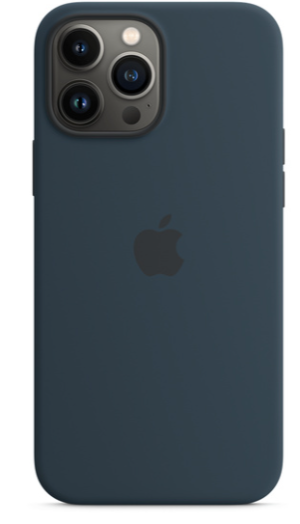 COVER OEM IPHONE 13 PRO MAX IN SILICONE BLUE