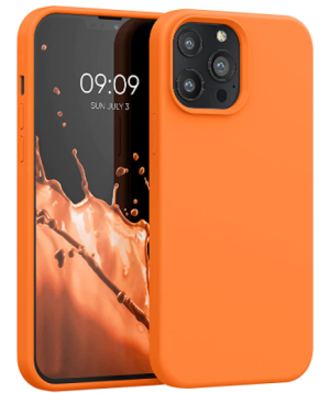 COVER OEM IPHONE 13 PRO MAX IN SILICONE ORANGE