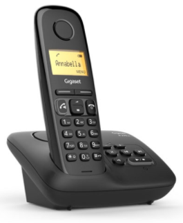 CORDLESS SIEMENS GIGASET AL117 BLACK