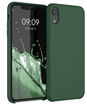 COVER OEM IPHONE XR IN SILICONE GREEN