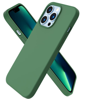 COVER OEM IPHONE 13 PRO IN SILICONE GREEN