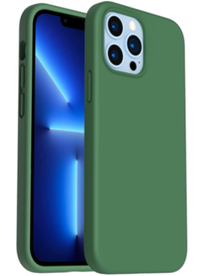 COVER OEM IPHONE 13 PRO MAX IN SILICONE GREEN